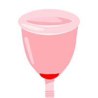 Uterus Menstruating Sticker by Changemakr Asia