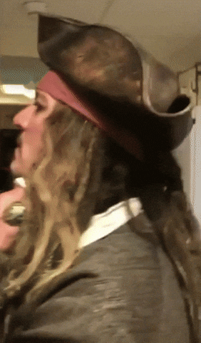 Johnny Depp Visits Paris Hospital As Jack Sparrow