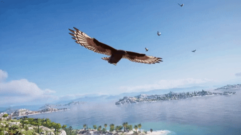 Eagle Flying GIF by Assassin's Creed