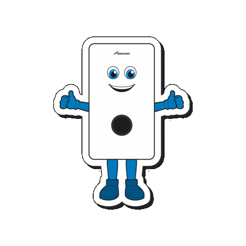 Mascot Bobby Sticker by Worcester Bosch