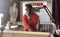 itsdewayne nebraska radio show radio host radio studio GIF