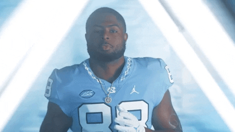 North Carolina Football GIF by UNC Tar Heels