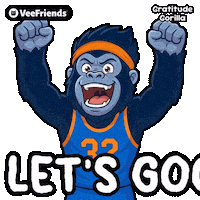 Celebrate Lets Go Sticker by VeeFriends