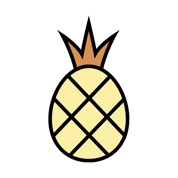pineapple homecoming Sticker by Bon Appetit Magazine