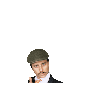 Lets Go Point Sticker by Dave Winnel