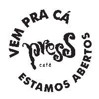Cafe Sticker by Grupo Press