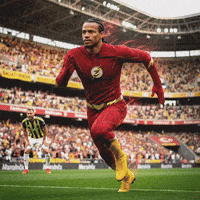 Leroy Sane Running GIF