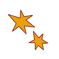 ohgeezangie hot art star artist Sticker