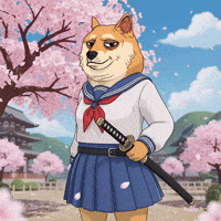 Shiba Inu Art GIF by Doge Pound
