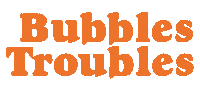 bubbles bathing Sticker