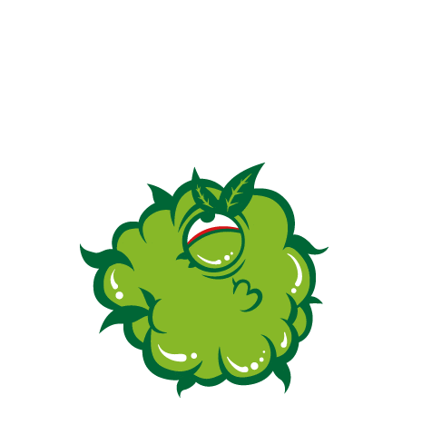Weed Sticker by MARDYCOLOR
