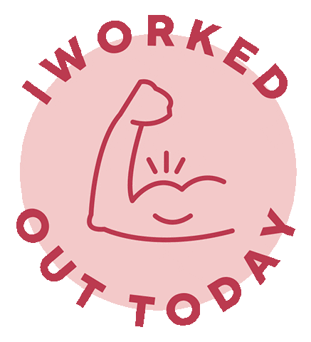 Work Out Gym Sticker by iamkai.co