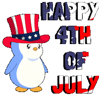 United States Penguin Sticker by Pudgy Penguins