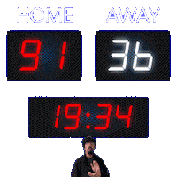 36 Away Sticker