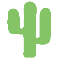 Cactus Sticker by karenthaco