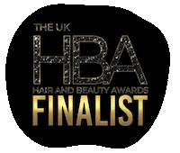 UKHairAndBeautyAwards uk hba finalist hair and beauty awards Sticker