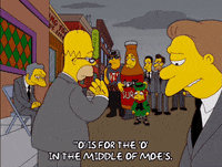 happy homer simpson GIF