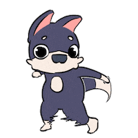 Puppy Dancing Sticker