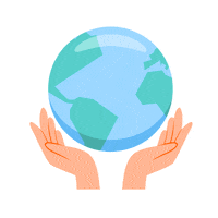 Climate Change Earth Sticker by AGUA EN CAJA