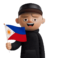 Fight Philippines Sticker by OneFootball Heads
