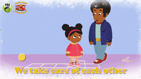 Take Care Love GIF by PBS KIDS