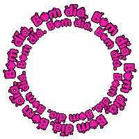 Bom Dia Sticker