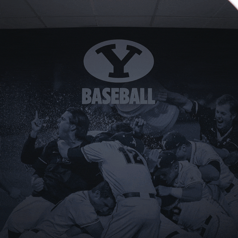 Sport Baseball GIF by BYU Cougars