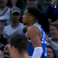 Greekfreak Wow GIF by Milwaukee Bucks