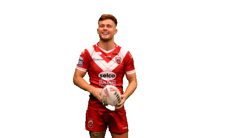 Rugby Celebrating Sticker by Salford Red Devils