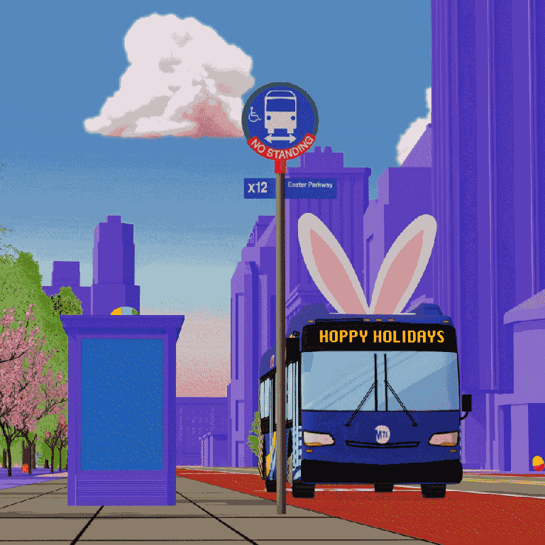 Easter GIF by MTA
