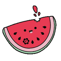 Summer Time Eating Sticker by Construktiv
