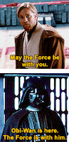 star wars may the force be with you GIF