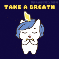 Calm Down GIF by Brave Unicorn