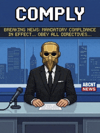 Comply Breaking News GIF by ABCNT