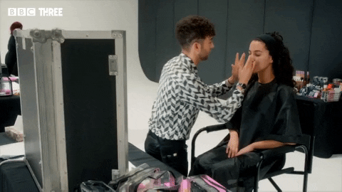 Glow Up Make-Up GIF by BBC Three
