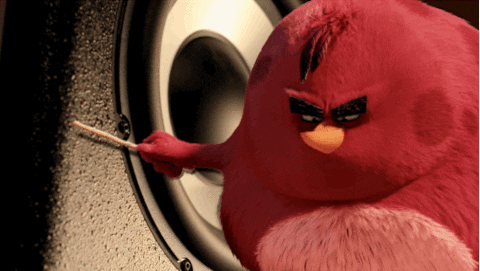 Drumming Music Video GIF by Angry Birds