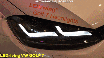 golf gti ledriving GIF by Auto Parts Europe