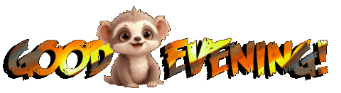 Panda Bear Fox Sticker