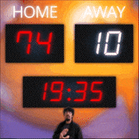 10 Away GIF