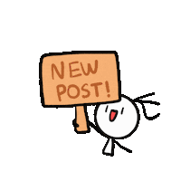New Post Jelly Sticker