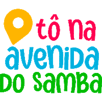Festa Samba Sticker by Carnaval Joaçaba
