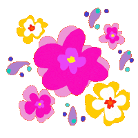 Happy Fun Sticker by Daisy Lemon