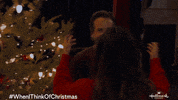 Christmas Tree Love GIF by Hallmark Channel