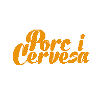 Manlleu beer porky cervesa porc Sticker
