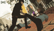 Cowboy Bebop Fighting GIF by Adult Swim