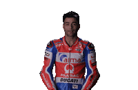 happy danilo petrucci Sticker by MotoGP