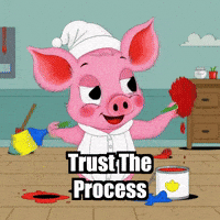 Wisdom Trust The Process GIF by The Pigasso