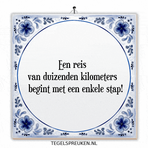 Spreuk Verandering GIF by Tegelspreuken.nl