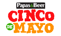 cinco de mayo papasrosarito Sticker by Papas and Beer