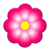 Flower Spinning Sticker